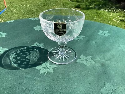 Buy ANTIQUE EDINBURGH CRYSTAL ETCHED GLASS. BLACK LABEL 1960s • 20£