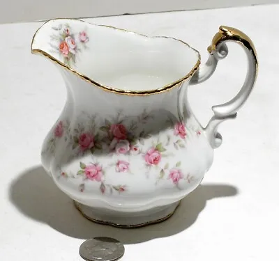 Buy Rare  For The Queen  Vintage UK PARAGON Victoriana Rose Creamer Fine Bone China • 18.92£