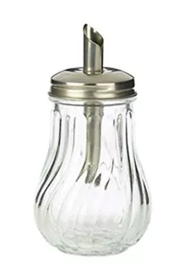 Buy Retro Glass Sugar Dispenser Pourer Decanter Cafe Bistro Restaurant Shaker Small • 5.89£