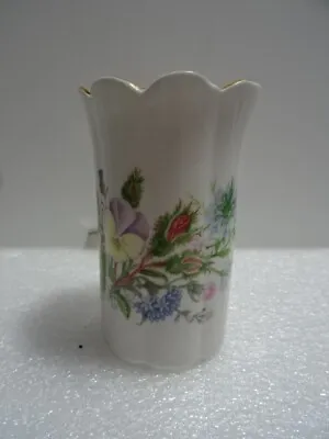 Buy Small Fine Bone China Vase Entitled Wild Tudor. Aynsley • 4.50£