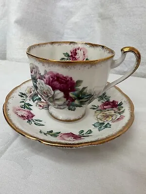 Buy Vintage Royal Standard Floral Cup & Saucer Fine China England Irish Elegance • 26.85£