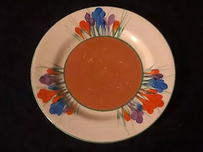 Buy An Early Clarice Cliff  Tea Plate   Autumn Crocus  1930,s • 25£