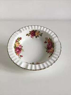 Buy Old Country Roses Pattern Fine Bone China British Floral Cottage Ashtray • 8.99£
