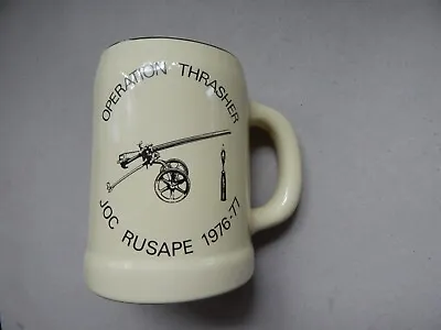 Buy Rhodesian Operation Thrasher JOC Rusape 1976-77 Mug Nobel Potteries Rhodesia PB • 45£