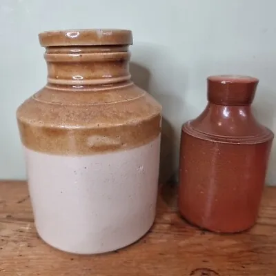 Buy Victorian Doulton Lambeth Stoneware Salt Glazed  Bottle • 9.99£