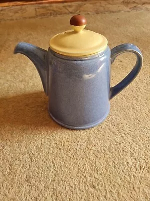 Buy Vintage DENBY Juice Blue Green & Yellow Teapot  1.75 Pints Immaculate Condition  • 10£
