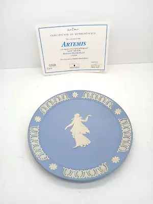 Buy Vintage Wedgewood 'artemis' Blue Plate • 4.99£