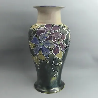 Buy Royal Doulton Art Pottery Large Vase By Bessie Newbury C.1910 • 155£