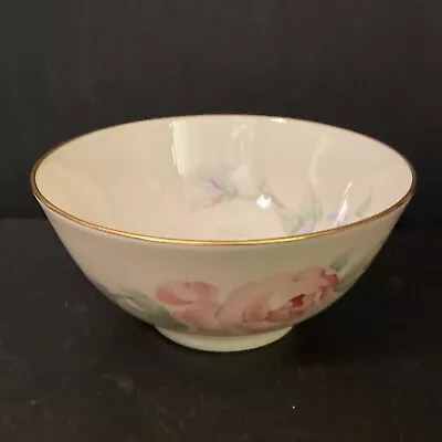 Buy Chatsworth Collection By Lenox - (All Purpose) Serving Rose Bowl Gold Mark USA • 43.16£