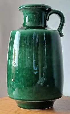 Buy Large Vintage Mid Century Green West German Pottery Vase  - Carstens  - 7065-25 • 45£