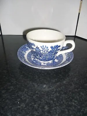 Buy Swinnertons Vintage Willow Cup And Saucer • 8£