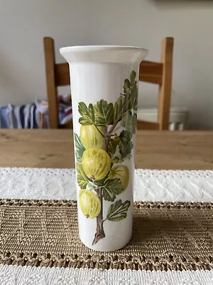 Buy Vintage Portmeirion Pomona Tall Bud Vase Serif Vase Gooseberry • 10£