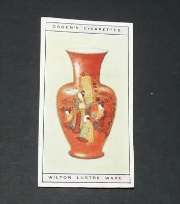 Buy Ogden's Cigarettes Card Modern British Pottery 1925 #50 Wilton Luster Goods • 3.08£