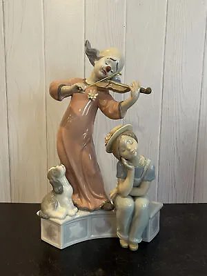 Buy Lladro Music For A Dream #6900 Clown With Violin • 401.62£