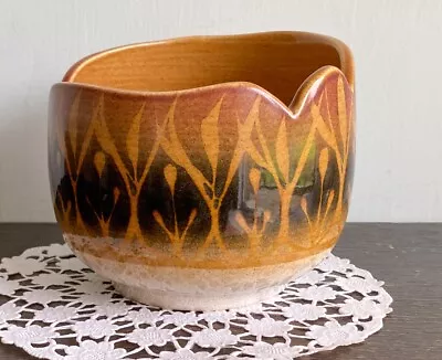 Buy Poole Pottery Sienna Planter Golden Brown And Black. Shape 584. C 1970 PERFECT • 20£
