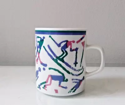 Buy Vintage Lillehammer 1994 Winter Olympics Expresso Mug; Porsgrund Pottery, Norway • 14.99£
