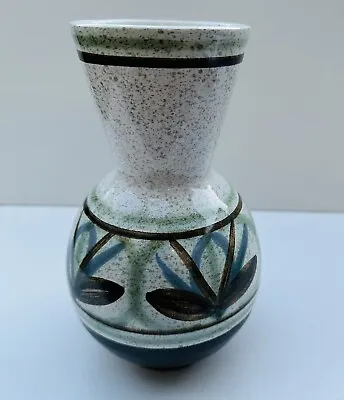 Buy Vintage Rye Cinque Ports Pottery Stoneware Vase Pot Green Speckled C1960s • 13.50£