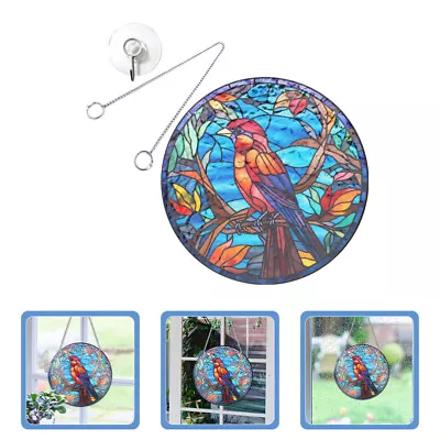 Buy  1 Set Of Suncatcher For Windows Hanging Acrylic Sign Decorative Bird Suncatcher • 10.99£