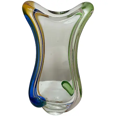 Buy Collectible Czech 1950's Designed By Frantisek Zemek Rhapsody Range Glass Vase • 250£
