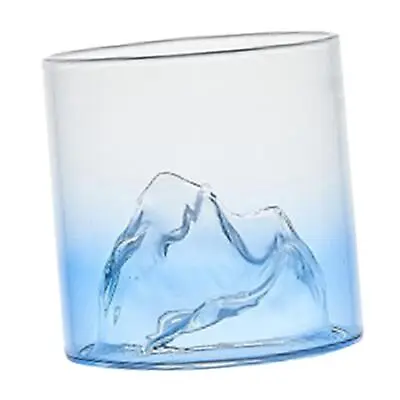 Buy Fashion Mountain Style Wine Glass Drinking Tumblers Hand Blown Coffee Mug Whisky • 8.56£