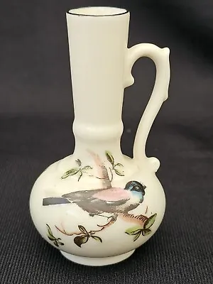 Buy A Vintage Small Arcadian Fine Bone China Ewer Jug Painted With Birds • 6.50£