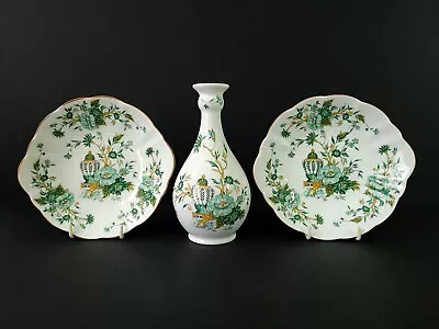 Buy Crown Staffordshire Kowloon Vase And Dishes / Plates • 5£