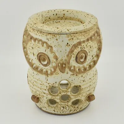 Buy Vintage Malcolm Flatman Sutton Studio Pottery Owl Oil Burner Incense Candle • 26.99£