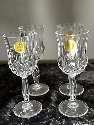 Buy Set Of 4 Royal Doulton 24% Lead Crystal Sherry Liqueur Glasses Never Used • 16£