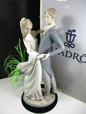 Buy Lladro I Love You Truly Wedding Couple 1528 Bride Groom Box • 907.19£
