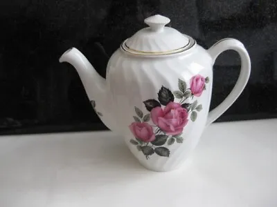 Buy Vintage Royal Wessex Rose Flower Bone China Teapot • 12£