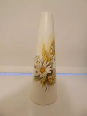 Buy Pretty Vase Purbeck Ceramic Swanage , Flowery.No Chips Or Cracks • 0.99£