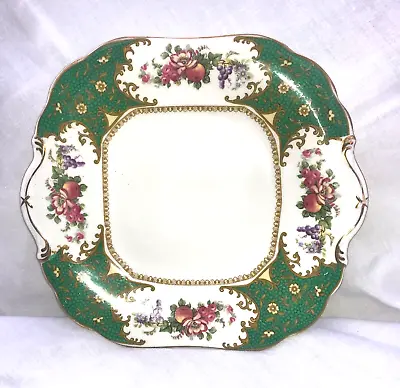 Buy Lovely, Colourful, Waring And Gillow Ltd, Old Chelsea Cake Plate. • 5£