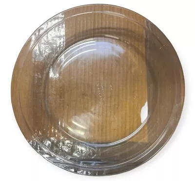 Buy Pyrex Corning Clear Glass Flat Edge Pie Plate 22 Cm • 15£