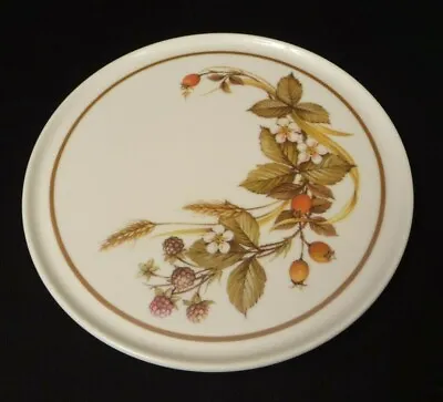 Buy St Michael Harvest Melamine Teapot Stand Country Kitchen Beige, Leaves & Berries • 8£