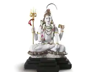 Buy Lladro Lord Shiva Sculpture - BRAND NEW - Limited Edition - 01001981 + 01009249 • 8,795£