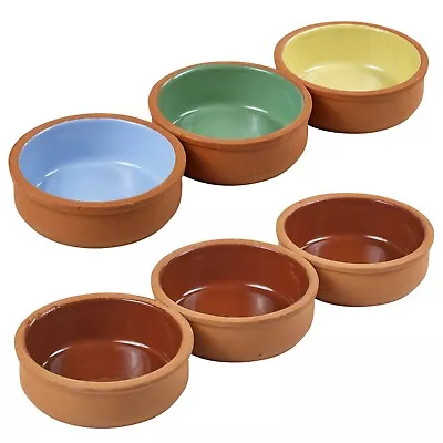 Buy 3 PCS Traditional Spanish Ceramic Tapas Olive Serving Dishes Bowls Cazuelas Set • 7.49£