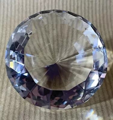 Buy Crystal Glass Diamond Cut Ornament • 4£