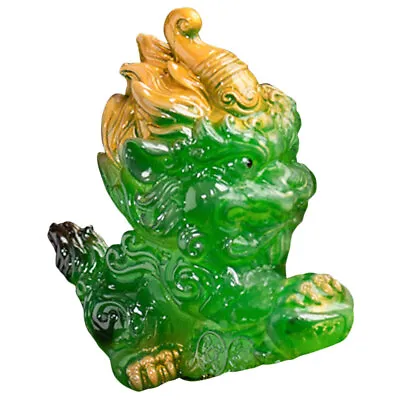 Buy Tea Pet Ornament Asian Fu Dogs The Year Dragon Decor Table • 14.78£