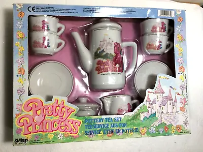 Buy Pretty Princess My Little  Pony 1992 Playmakers Pottery Tea Set Boxed Unused 570 • 24.99£