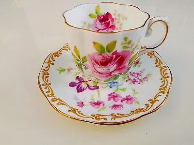 Buy Royal Albert Fine China Cup And Nosegay Fine China Saucer • 6.95£