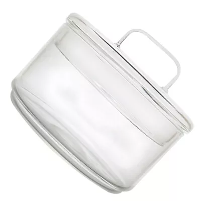 Buy HEMOTON Glass Snack Containers With Lid - Clear Glass Fruit Bowl-OX • 17.28£