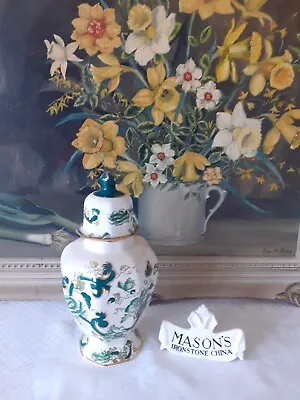 Buy Mason's Green Chartreuse  Lidded Tokyo Jar - 1st Quality - 9.75 /25cms Tall • 35£