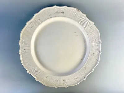 Buy A Large Staffordshire Saltglazed Stoneware Circular Charger Plate, Circa 1750-60 • 165£