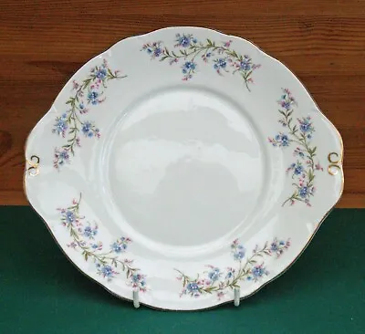 Buy Duchess Tranquillity Forget Me Not Lobed Cake/Bread Plate Approx. 23 Cm • 14£