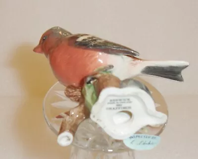 Buy Beswick Chaffinch Bird China Hand Painted  Bird Figure NEW & BOXED  Retired 🌸 • 10£
