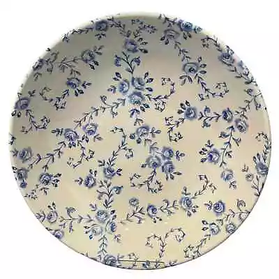 Buy (4) ROYAL STAFFORD Shabby Chic Blue Rose Floral Porcelain 9  Pasta Bowls NEW • 56.82£