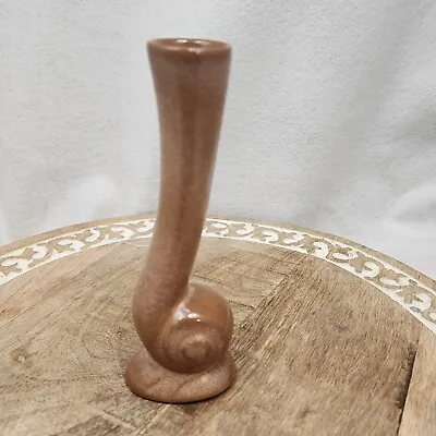 Buy Frankoma Pottery Bud Vase 31 Figurative Snail Garden Ceramic Mid Century MCM • 21.14£