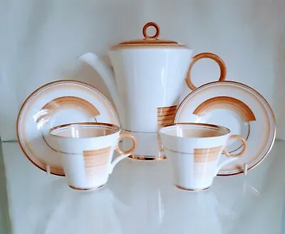 Buy Shelley Regent Coffee Pot + Demitasse X2 Patches And Shades 12248 • 135£