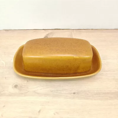 Buy Vintage Langley Pottery 'Canterbury' Butter Dish Mid Century Denby • 15.99£