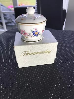 Buy Hammersley Fine Bone China Small Trinket Pot/ Lidded Box New • 8.90£